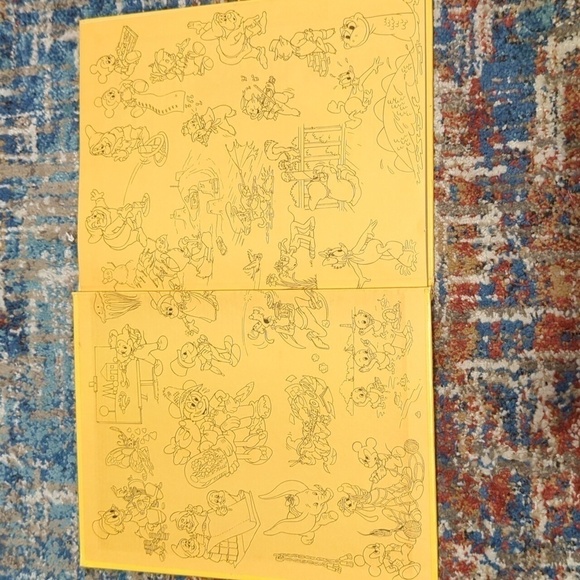 Walt Disney What's Outside, Outdoor Fun Hardback Book 1985 - Picture 5 of 8